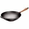 WOK SKEPPSHULT MANCHE EN NOYER 30CM