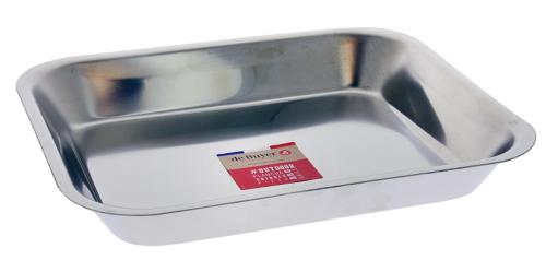 Plat à mariner en inox de Buyer - 27 cm