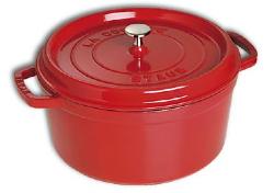 COCOTTE RONDE STAUB EN FONTE Ø20 CM
