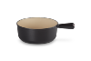 Caquelon en fonte Le Creuset Noir mat - 24 cm