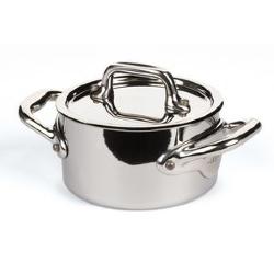 COCOTTE INOX MINIS M'COOK MAUVIEL 9 CM AVEC COUVERCLE