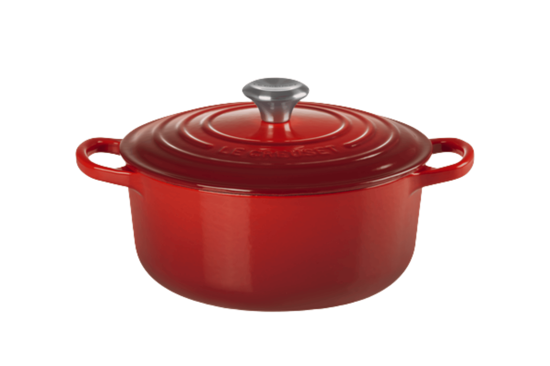 Cocotte en fonte Le Creuset ronde Cerise - 20 cm