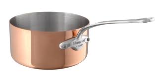 Casserole Mauviel M'Héritage cuivre 14 cm - manche fonte d'inox