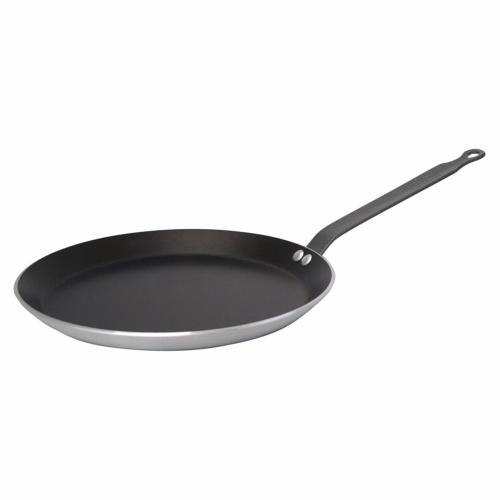 Poêle a crêpes 30 cm anti-adhesive - choc resto induction De Buyer