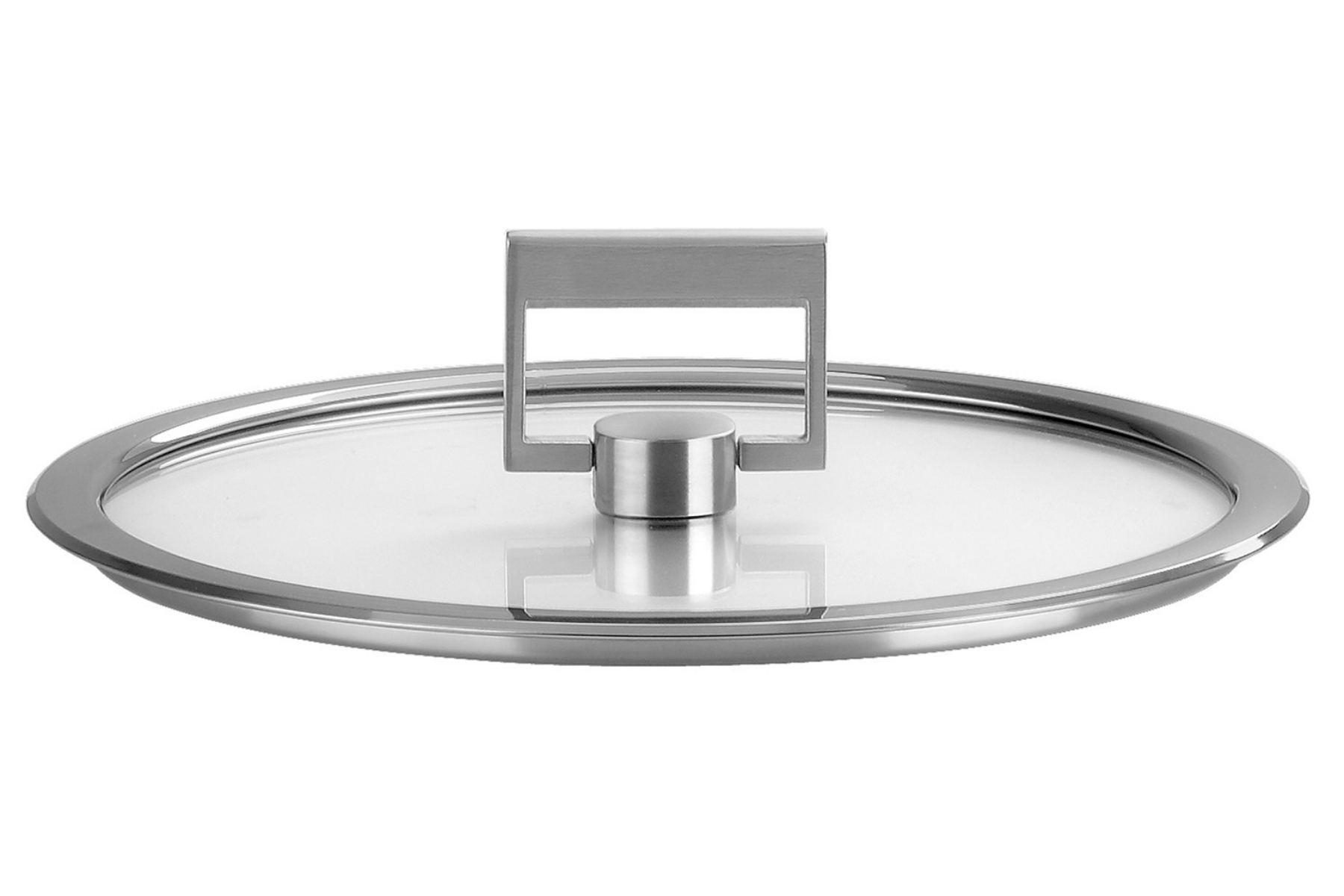 Couvercle plat en verre Cristel Strate - 20 cm