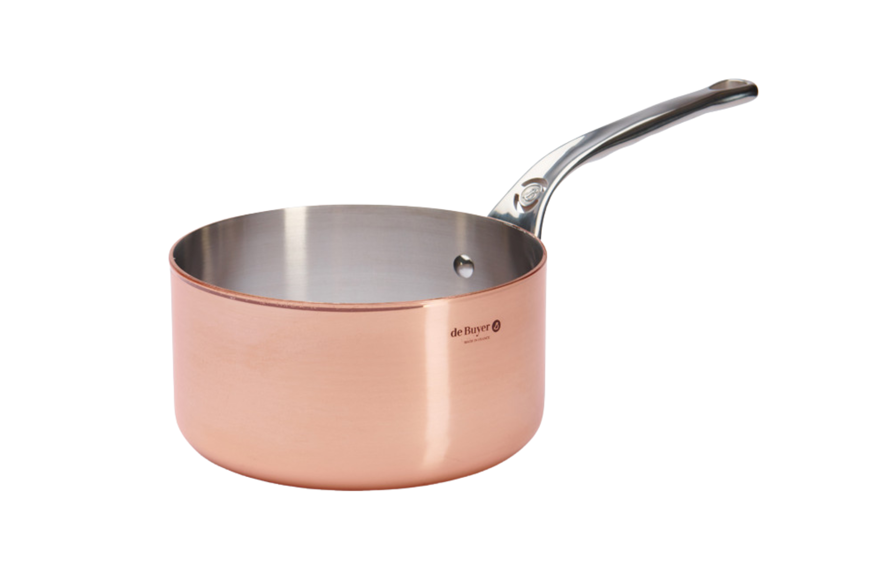 Casserole De Buyer Prima Matera cuivre induction 20 cm - manche inox