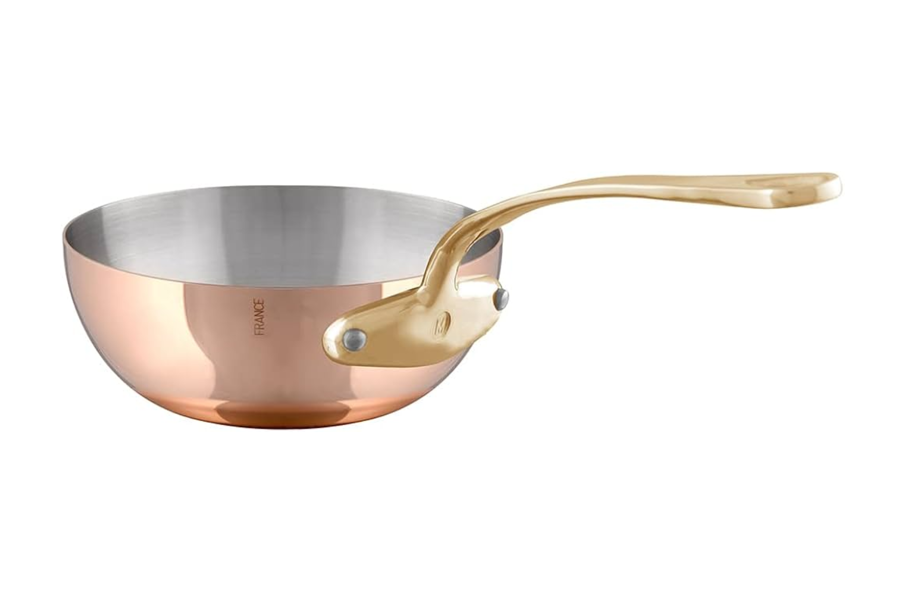 Sauteuse évasée bombée Mauviel M'Héritage M'150b - 16 cm