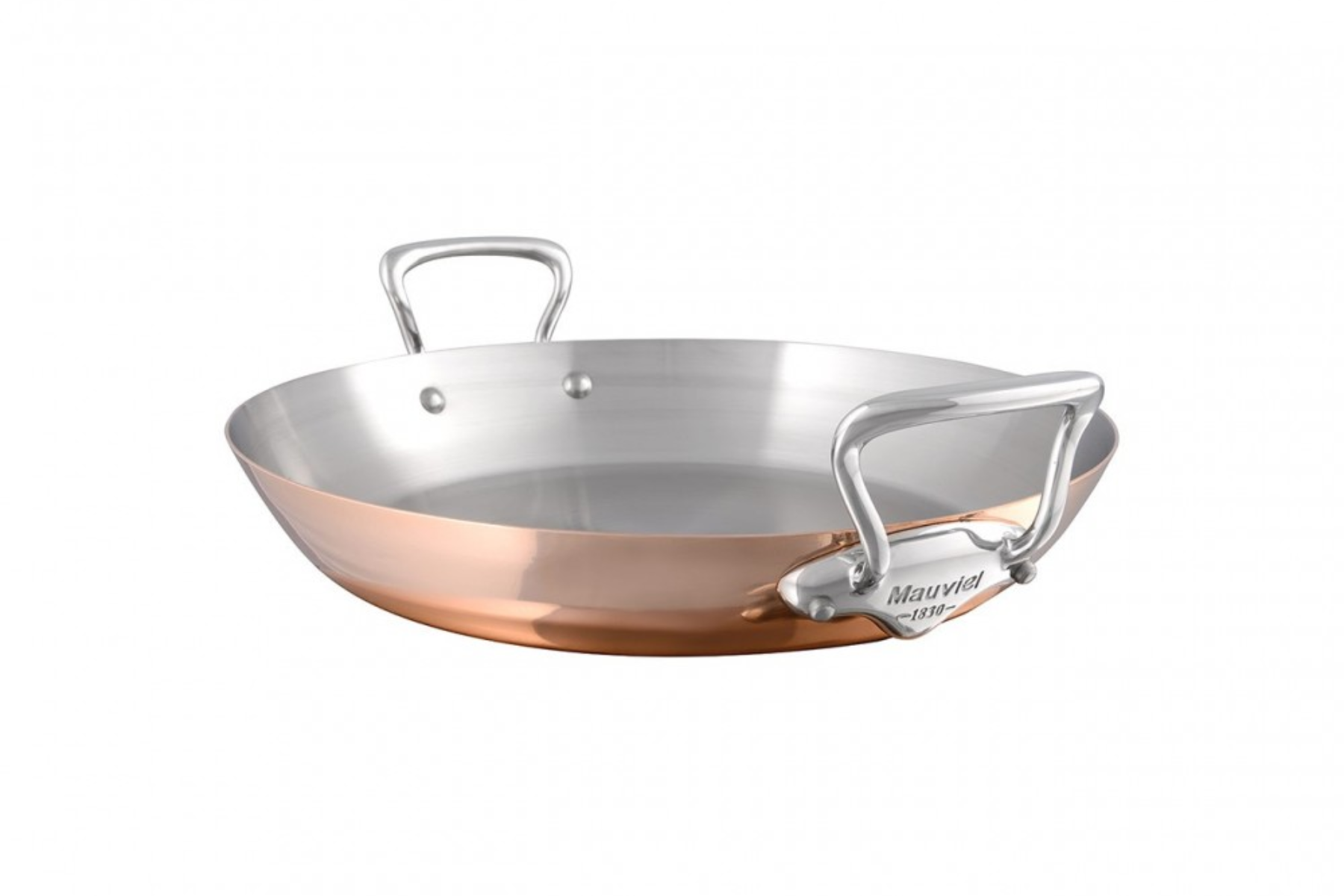 Plat à paella Mauviel M'Héritage M'150S - 35 cm