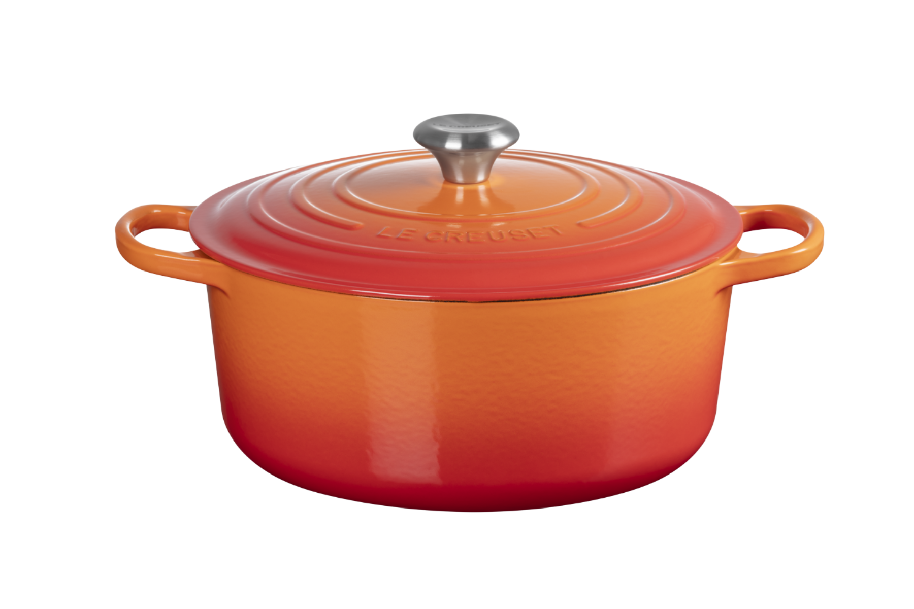 Cocotte en fonte Le Creuset ronde Volcanique - 26 cm