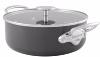 RONDEAU AVEC COUVERCLE MAUVIEL M'STONE3 28 CM ECLIPSE +