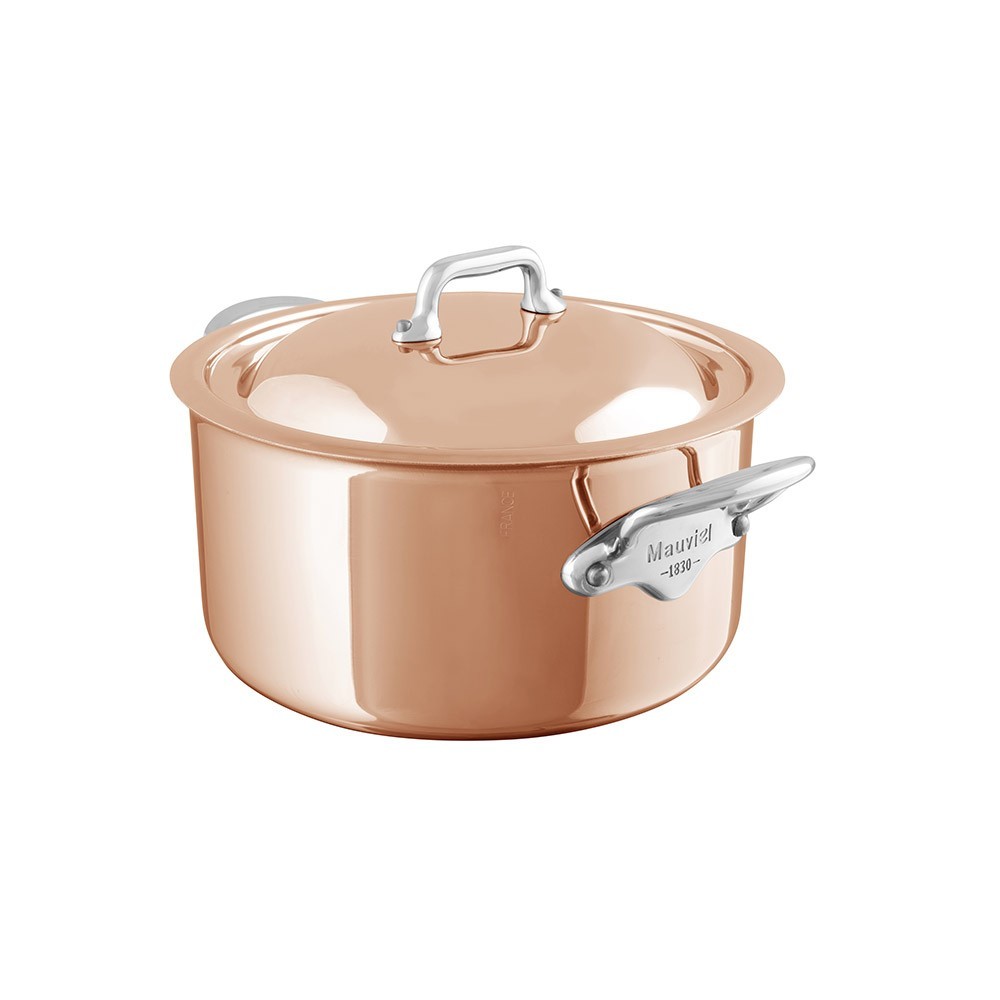 COCOTTE AVEC COUVERCLE MAUVIEL 1830 M'6S 24