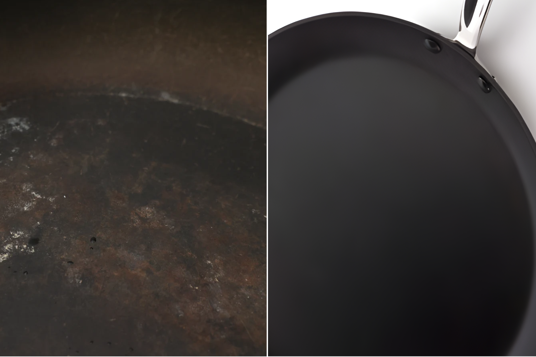 Rechapage de poêle Mauviel 1830 - 30 cm