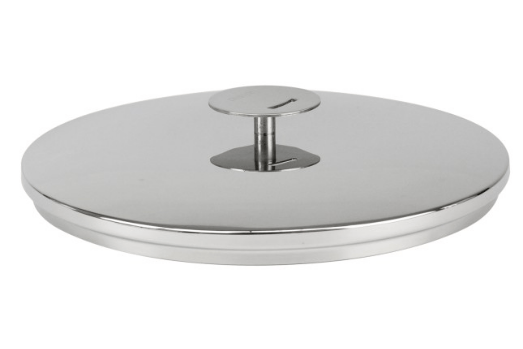 Couvercle Cristel Graphite inox amovible - 22 cm