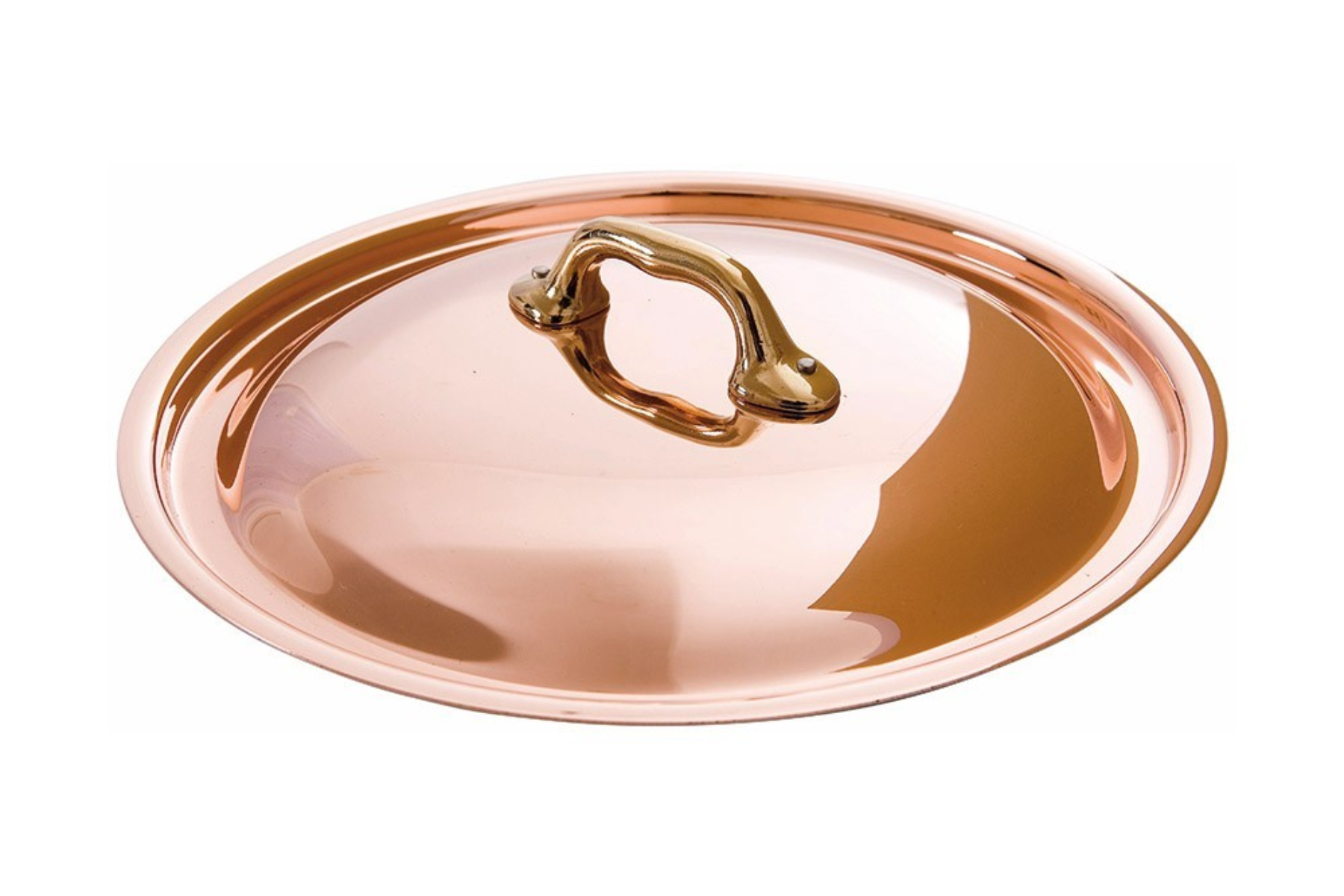 Couvercle Mauviel M'Héritage M'250 monture bronze - 24 cm
