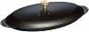 ASSIETTE OVALE AVEC COUVERCLE Ø31 CM STAUB