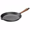 POELE A FRIRE SKEPPSHULT MANCHE EN NOYER 28CM