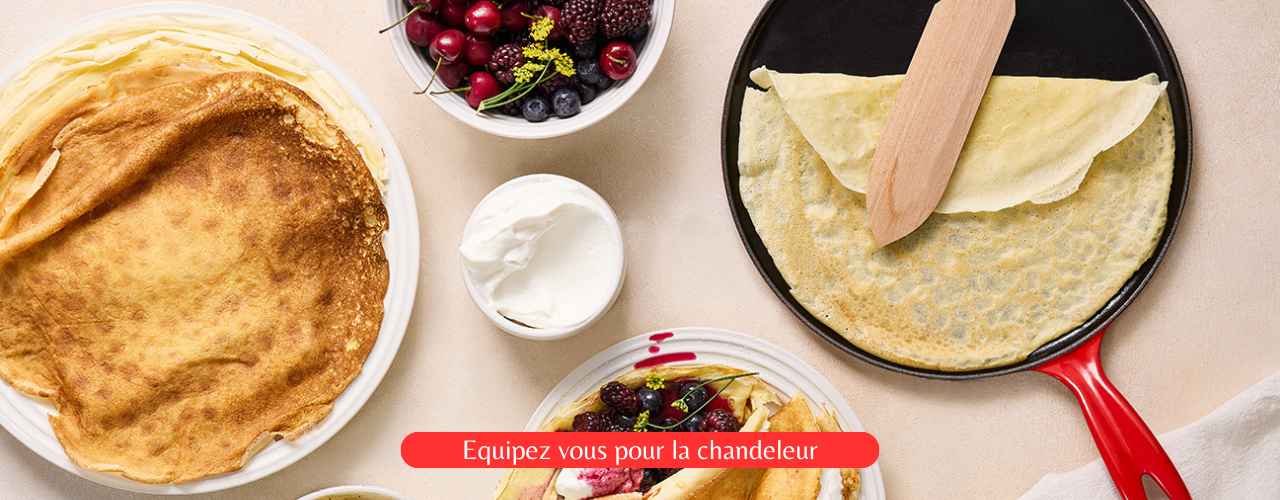 Chandeleur - po�les � cr�pes - ustensiles