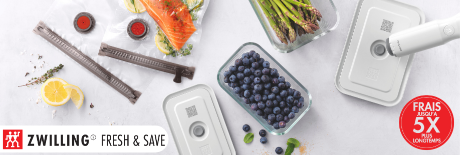 Zwilling Fresh & Save, l'innovation au service de la conservation des aliments