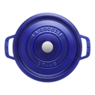 Cocotte Staub en fonte 24 cm Bleu intense